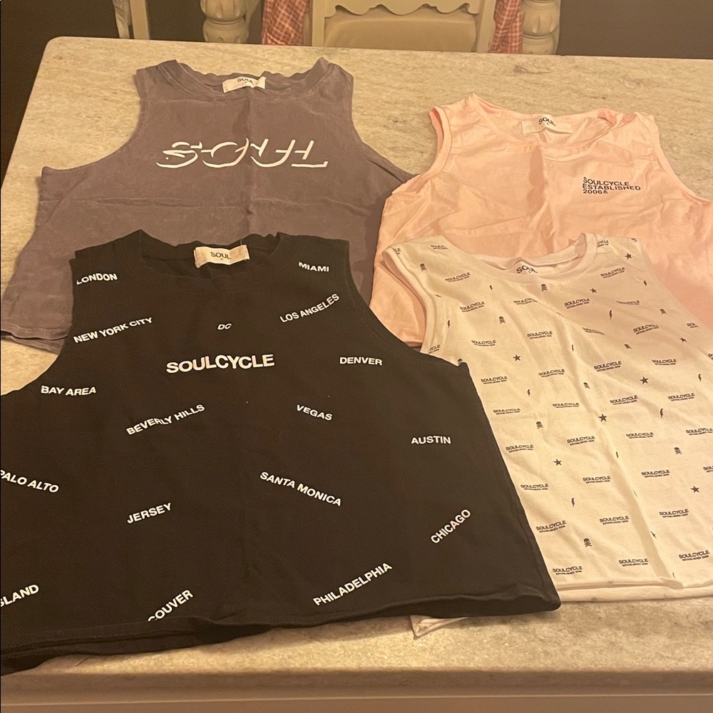 SoulCycle 4 tank bundle